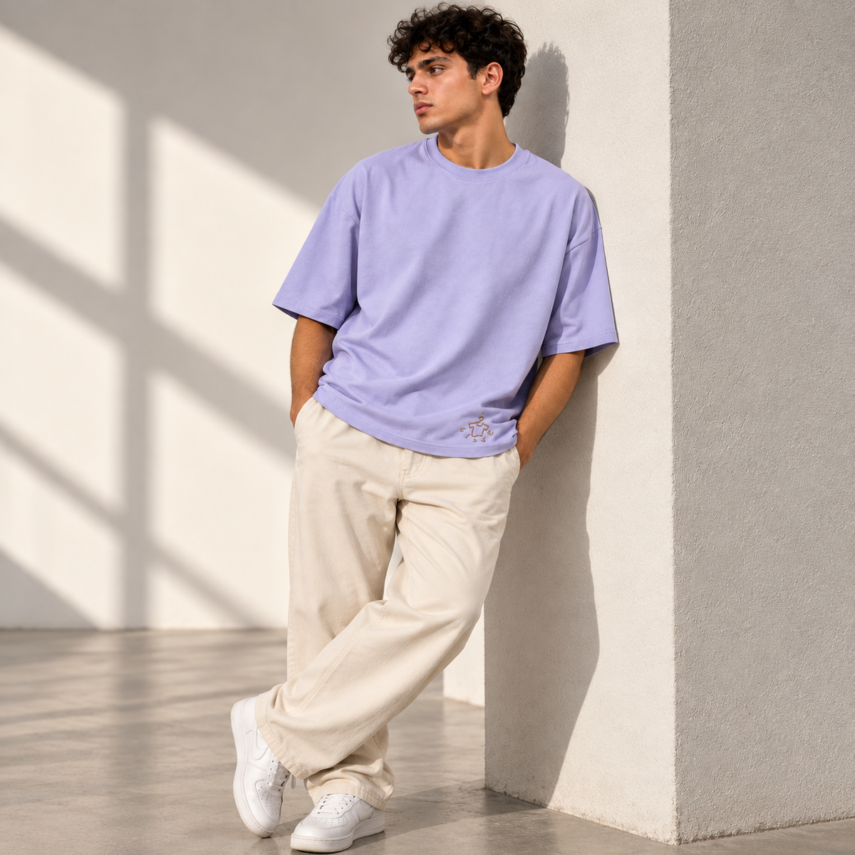 KHETAN Purple Printed T-Shirt | Product Image 08