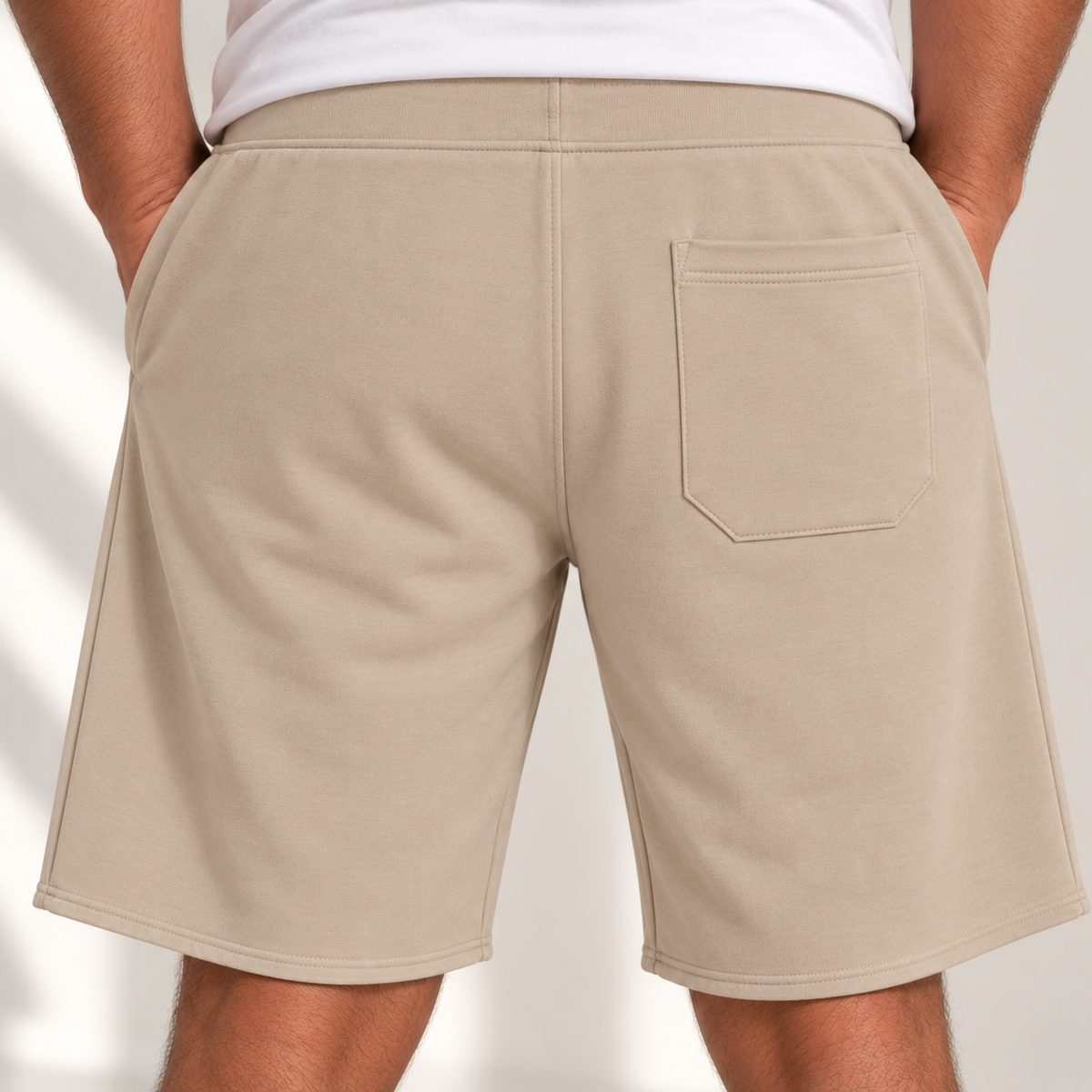 KHETAN Beige Shorts | Product Image 02